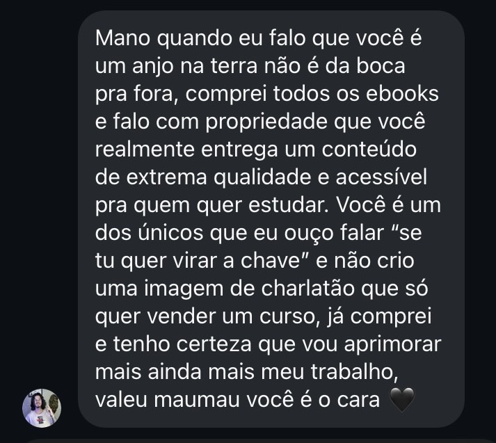 Depoimento de aluno 2