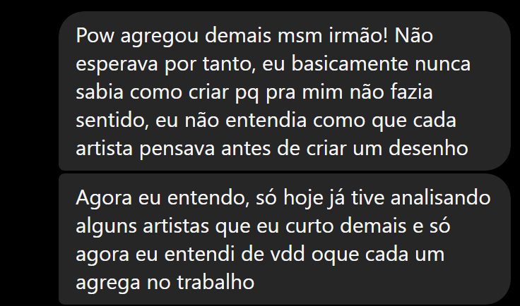 Depoimento de aluno 4
